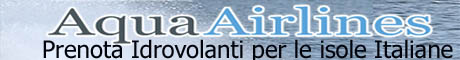 Prenotazioni idrovolanti