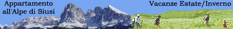 Vacanze estate inverno all'Alpe di Siusi