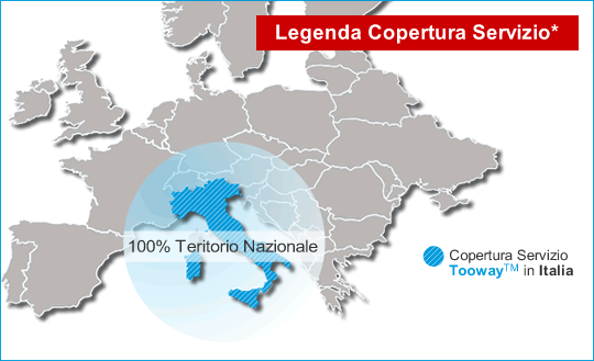 Tooway Legenda Copertura Servizio
