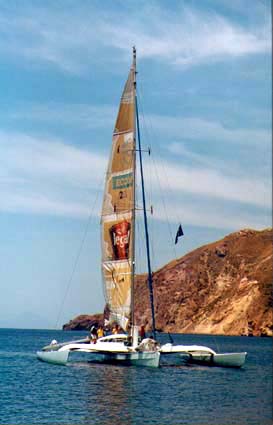 Trimaran Rebel In Lipari