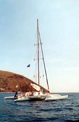 Trimaran Rebel In Lipari